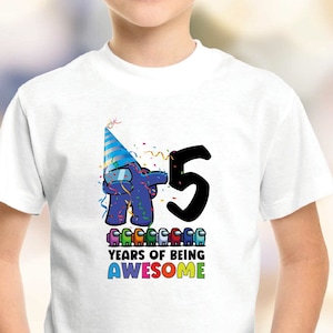 Personalized Birthday Shirt, Youth Toddler Gifts for Him