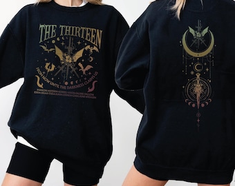 The Thirteen Throne of Glass Sweatshirt, From Darkness Claim Us Hoodie, Bookish Gift,  Fantastic Reader Tee, RR0024