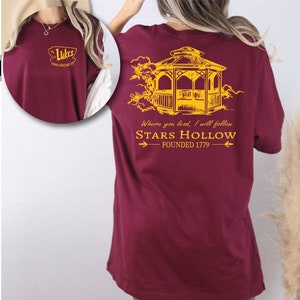 Stars Hallow Lukes T Shirt Unisex Adult