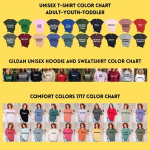 Comfort Colors T-Shirt, Personalized Casual Tee (Unisex S-XXL) Bild 5