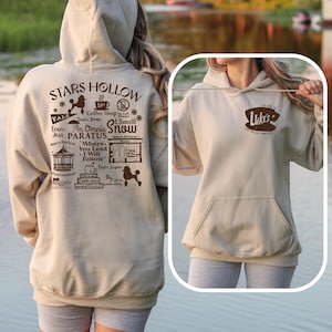 Stars Hallow Lukes Unisex Adult Sweatshirt, Unisex Adult T-Shirt, Adult Hoodies