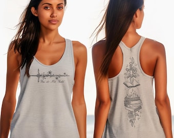 Throne of Glass Licensed Bookish Racerback: You Do Not Yield, Fireheart Sjm Merch, rur450