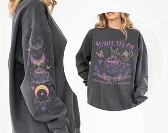 Suriel Tea Co Sweatshirt,A Court Of Thorns and Roses,SJM Merch,Bookish Sweatshirt,ACOTAR Suriel Tea Hoodie,Velaris Hoodie,RR0042