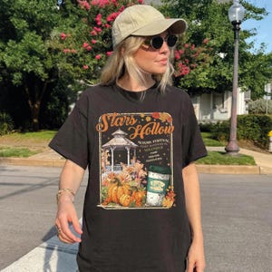 Autumn Stars Hallow Lukes T-shirt Shirt, Unisex Adult