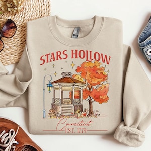 Autumn Stars Hallow Lukes Sweatshirt Shirt Hoodies Adult