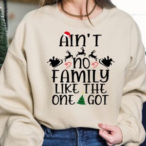 Aint no family like the one I got sweatshirt, Hoodie, T-Shirt
