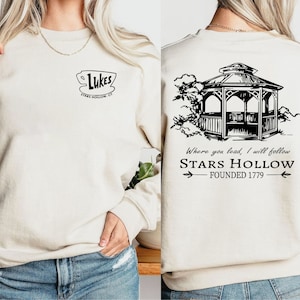 Stars Hallow Lukes Sweatshirt Shirt Hoodies Adult