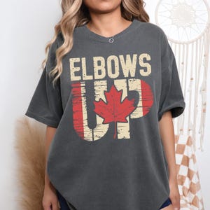 Elbows Up Canada T-Shirt, Canada is not for sale Tshirt, Unisex Adult T-Shirt