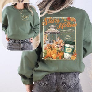 Autumn Stars Hallow Lukes Sweatshirt Shirt Hoodies Adult