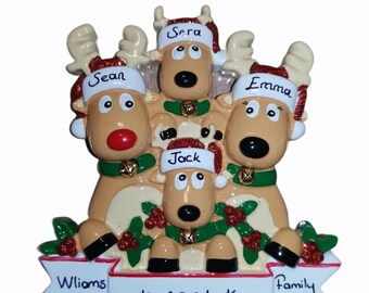 Personalized Christmas Ornament 2023- Personalized Family Ornament - Custom Name Christmas Ornament