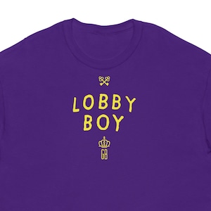 T-shirt - Lobby Boy - Wes Anderson - GRAND BUDAPEST HOTEL