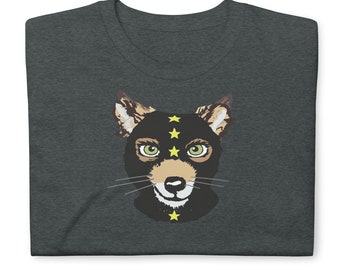Unisex T-Shirt: Ash Fantastic Mr Fox - Be Impulsive and a bit stubborn - Wes Anderson Inspired