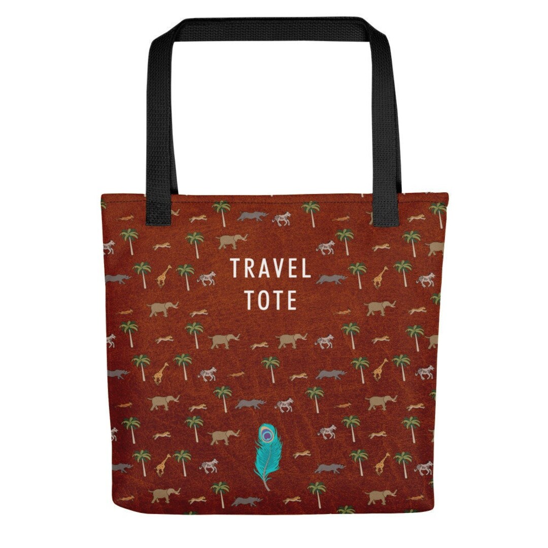 Buy Tote Bag: Darjeeling Limited Inspired Pattern Wes Anderson Online in  India 