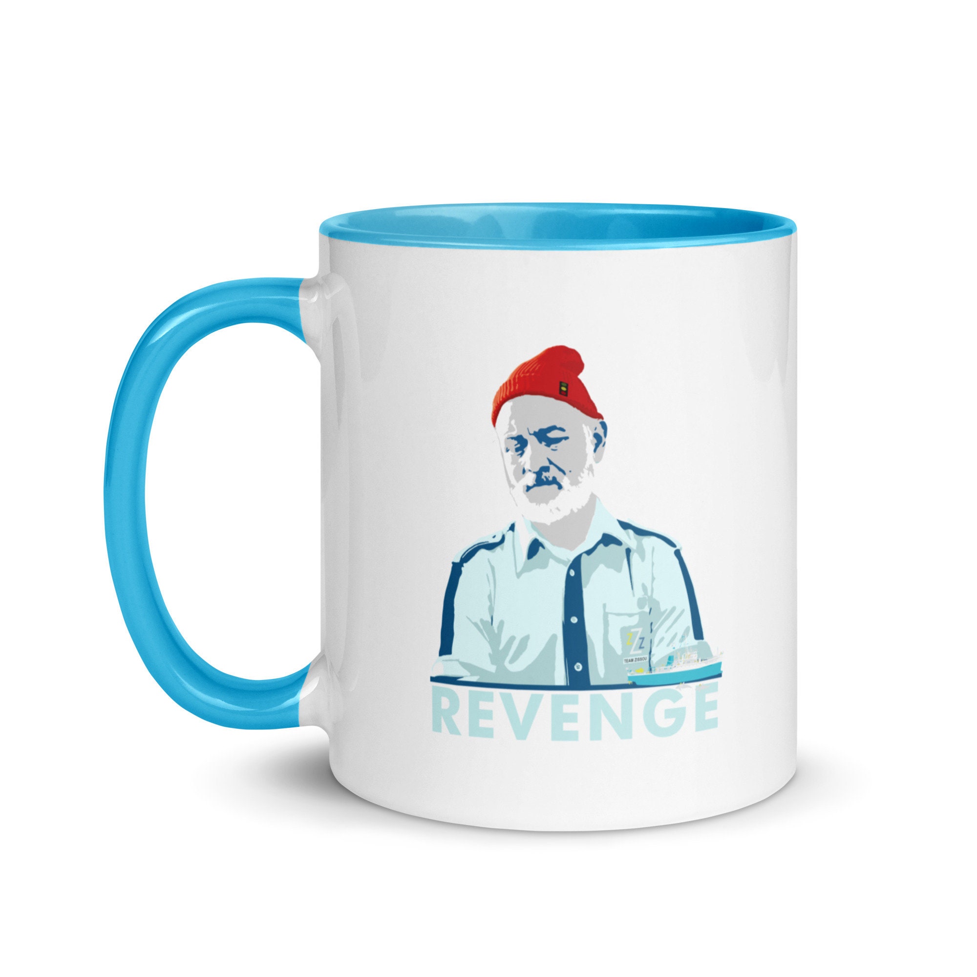 内側に色が付いたマグカップ：スティーブ・ズィスー『REVENGE