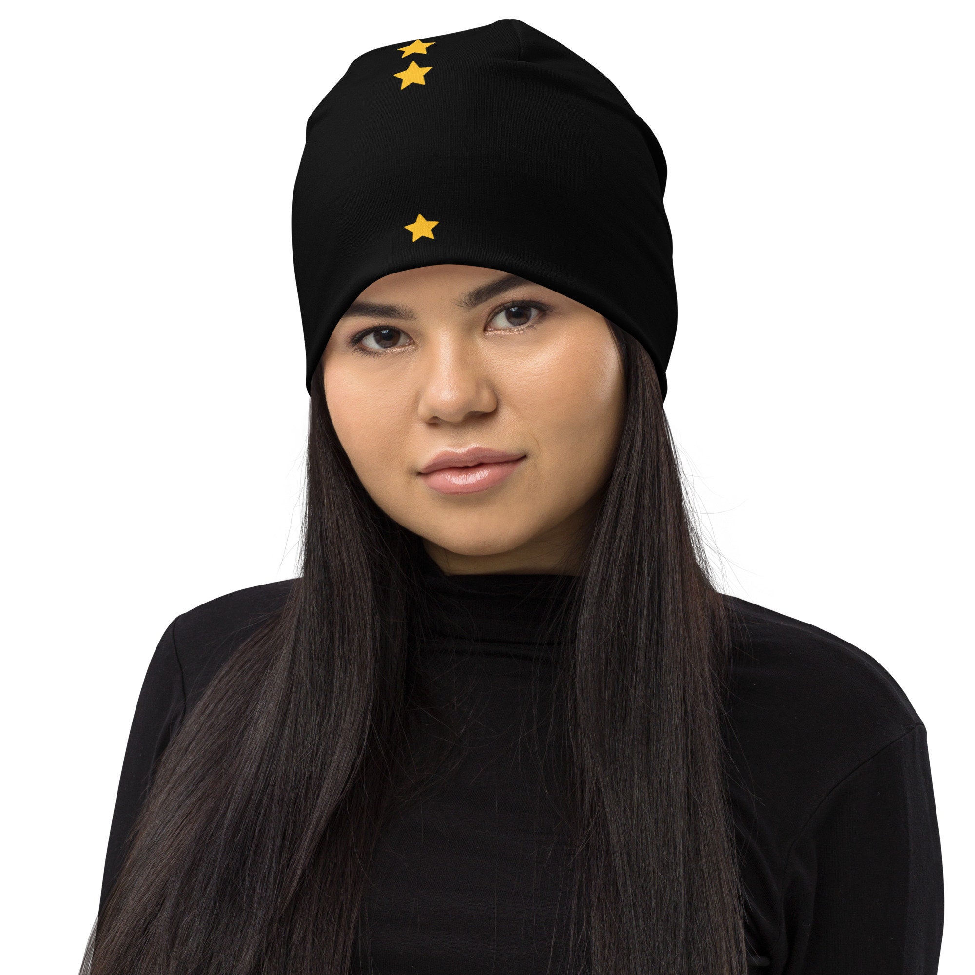 Ash Star Beanie or Mask - Mr Fox - Wes Anderson - Cut the
