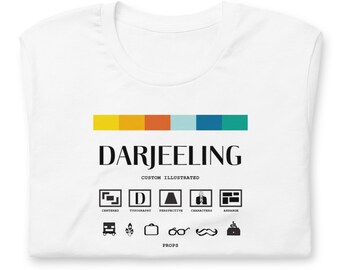 T-shirt - Wes Anderson DARJEELING LIMITED Film Style Guide  - Bill Murray