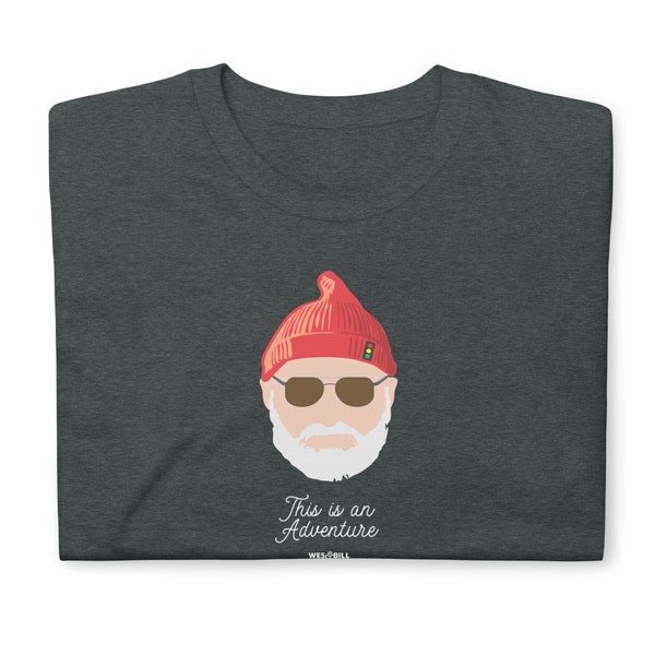 LIMITED TEE Life Aquatic Steve Zissou Red Crew Hat - Wes Anderson - Unisex T-Shirt