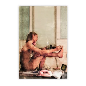 Digital: Margo doing her nails 12 x 18 - The Royal Tenenbaums - Wes Anderson Movie - INSTANT DOWNLOAD