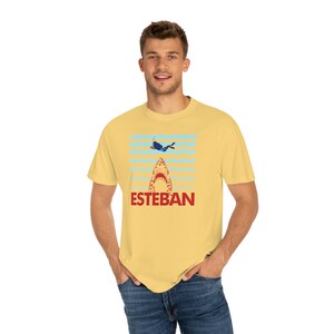 Unisex Comfort Color T-shirt: Esteban Jaguar Shark Attack! - Life Aquatic - Wes Anderson image 9