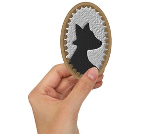 Embroidered patch: Mrs Fox Dress brooch - Fantastic Mr Fox