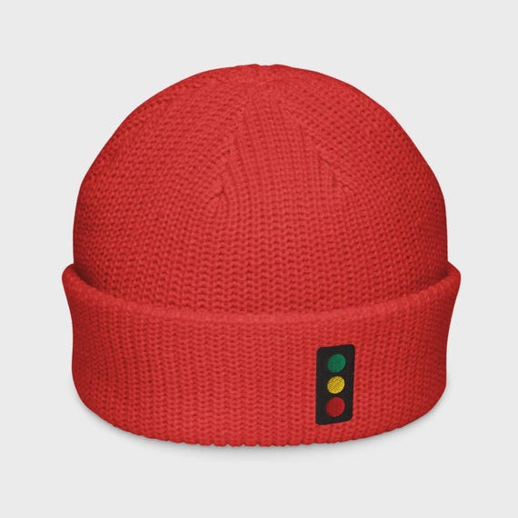 HAT: Team Zissou Hat Crew Fisherman Beanie Stop Light Knit Cap