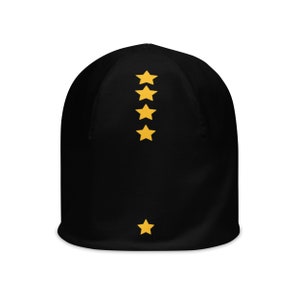 Ash Star Beanie or mask - Mr Fox - Wes Anderson - cut the holes yourself.