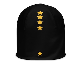 Gorro ou máscara Ash Star - Sr. Raposo - Wes Anderson - faça os furos você mesmo.