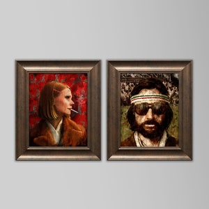 Margo and The Baumer  | 12 x 18 | Gallery Print - The Royal Tenbaums | Frame not included