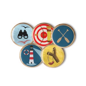 Moonrise Kingdom Scout-märkesnålar: Wes Anderson-inspirerat set