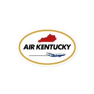DECAL: Air Kentucky - The Life Aquatic - Fictional - Wes Anderson