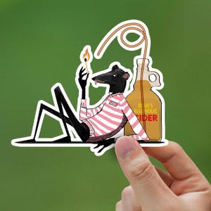 Decal: Bean Security Rat Lit Match Mr Fox Wes Anderson