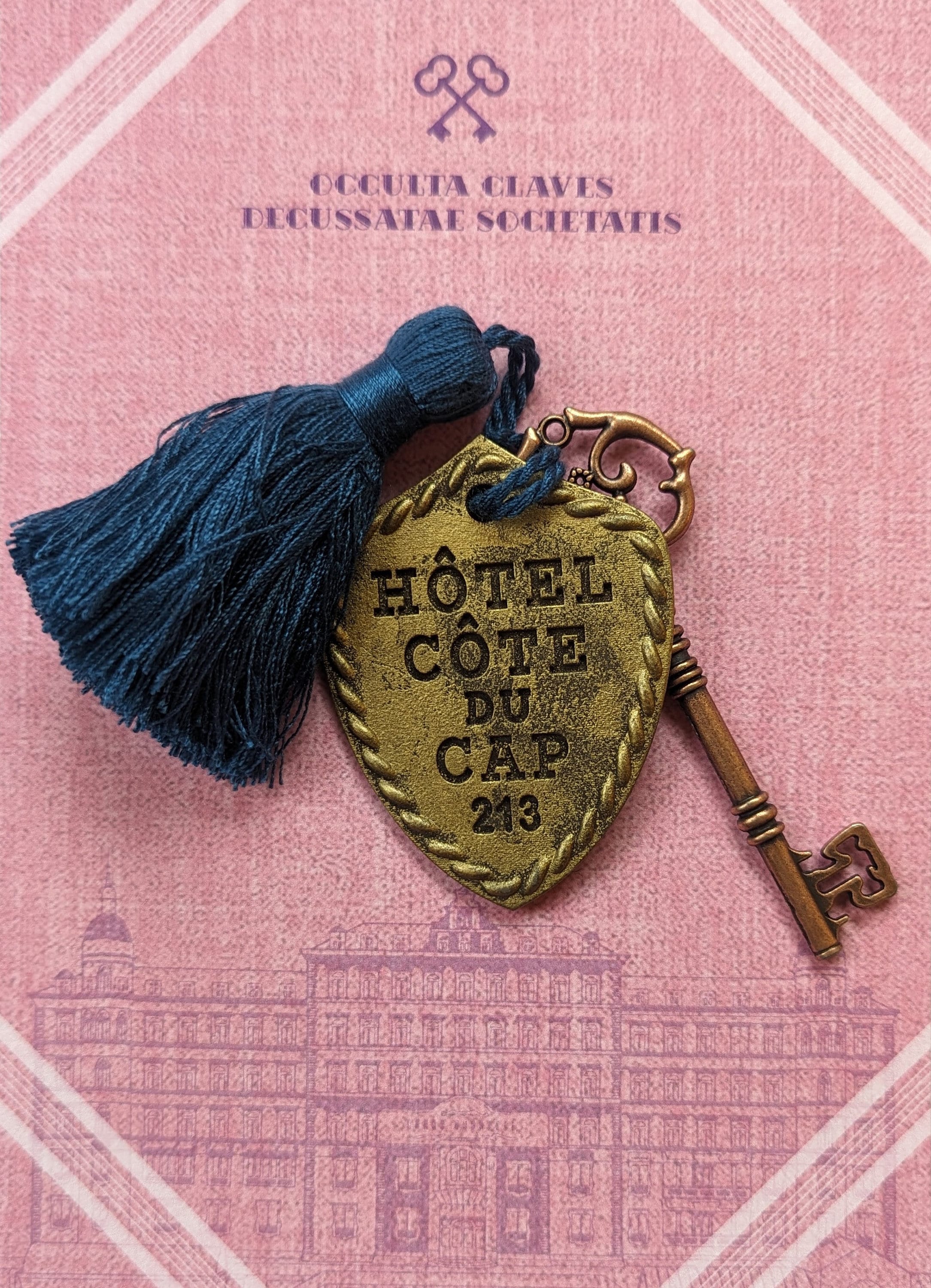 Limited Edition: Hotel Cote Du Cap Prop Key - Grand Budapest Hotel 
