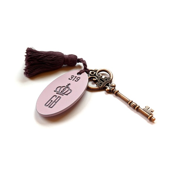 Limited Edition: Grand Budapest Hotel M Gustave's Room Inspired Prop Key - Grand Budapest Hotel - Wes Anderson