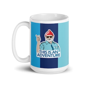 Mug: The Life Aquatic - Steve Zissou and Dolphins - Wes Anderson