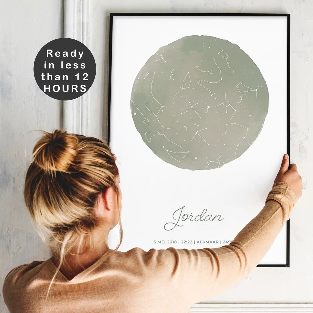 Custom Star Map Personalized Star - Il 1080xN.5455958722 Gjrb 