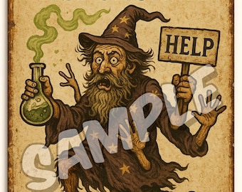 Cartello rustico in metallo "Prova le pozioni responsabilmente" - Decorazione da laboratorio di magia, decorazione murale alchemica, regalo per gli amanti del fantasy e della scienza