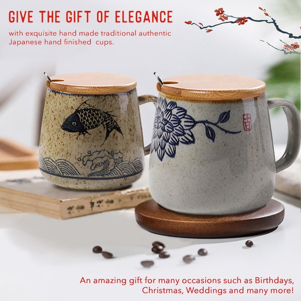 Ceramic Mug With Lid Etsy