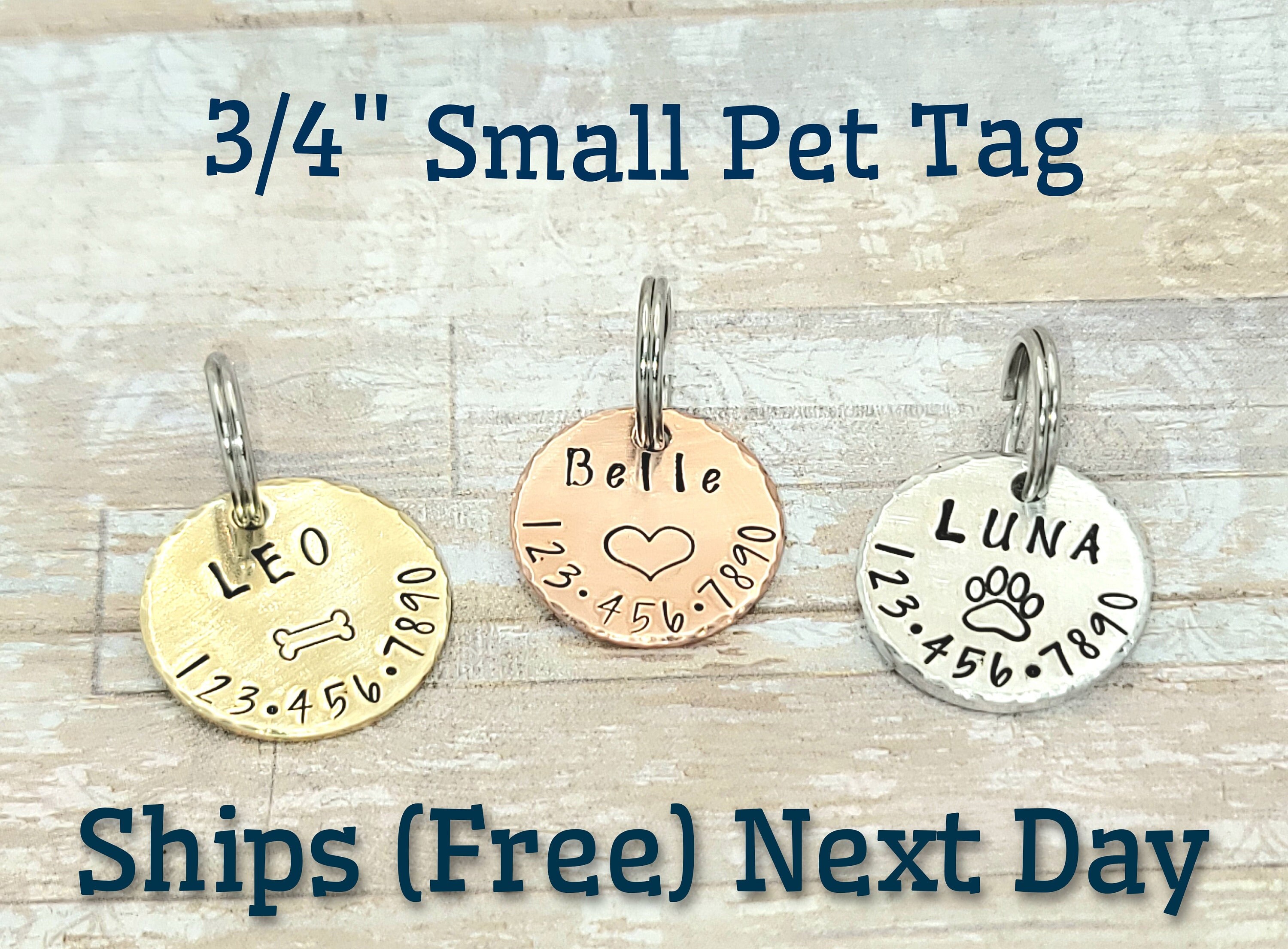 Bronze manual typing pet licensing] [NPB01002 cat. Dog tag pet