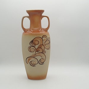 Mid Century Ceramic Vase - Large Vase - Mi - Vintage