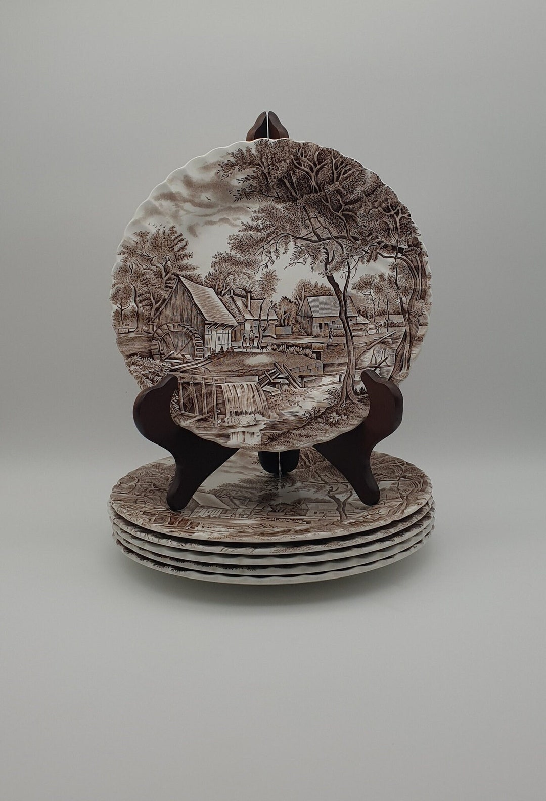 Johnson Brothers Watermill Dinner Plate Stoke on Trent Made in