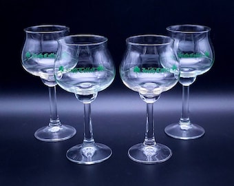 Irish coffee glasses - Vintage - retro - set of 4 - set of 3 - set of 2 - bell shape - mid century