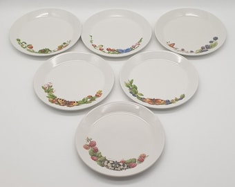 Marjolein Bastin dragonfly cake plates - J & G meakin, member of the wedgwood group - Dutch design - wedding gift