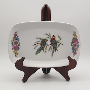Vintage Eschenbach Bavaria Germany serving dish - birds - made in Germany