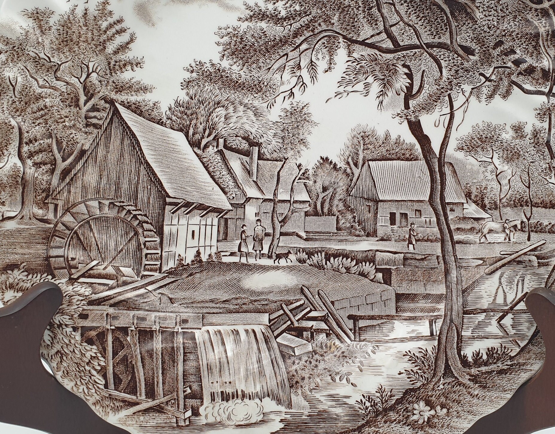 Johnson Brothers Watermill Dinner Plate Stoke on Trent Etsy