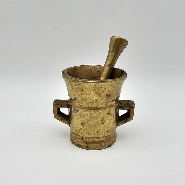 Copper Mortar Pestle Etsy