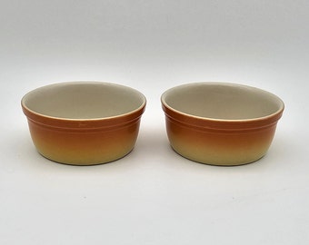 Petrus Regout „Parafeu“ Souffléformen – 2er-Set – Braun – Hergestellt in den Niederlanden