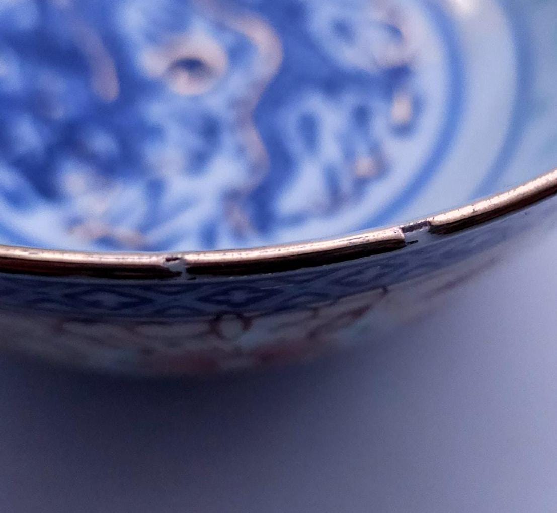 中国 景徳鎮 皿セット&ご飯茶碗 9点 中国 江西省 景徳