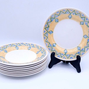 Churchill Ports of call designed by jeff banks - Herat - vintage - dessert plate - pastry plate - made in England