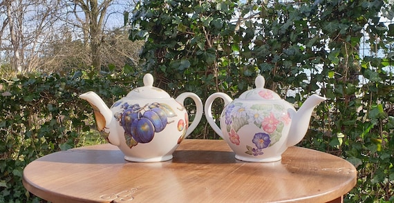 Staffordshire Teapot - Autumn Fyre - Moselle - Made in England - Etsy