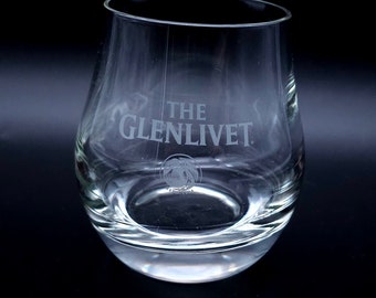 The glenlivet glass - collectible barware - vintage barware